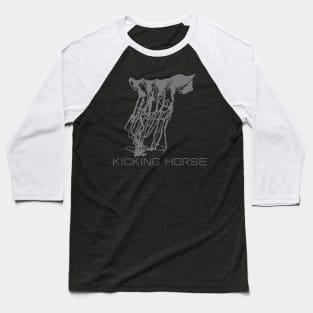 Kicking Horse Resort 3D Baseball T-Shirt